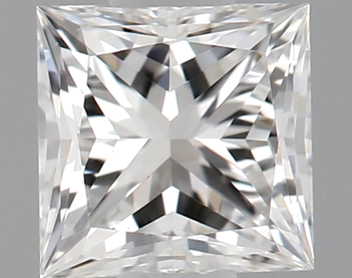 0.4 carat F-VS2 Natūralus Princess Deimantas (1)
