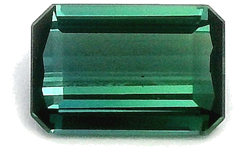 0.51 carat GREEN STEP cut Octagonal Tourmaline (1)