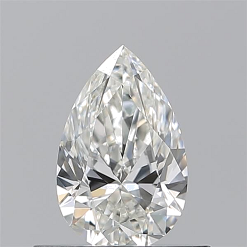 0.51 carat H-IF Natūralus Pear Deimantas (1)