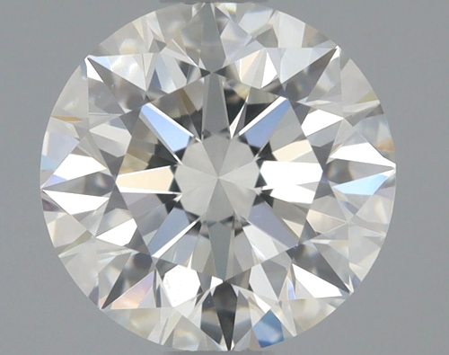 1.07 carat I-VVS1 Excellent cut Natūralus Round Deimantas (1)