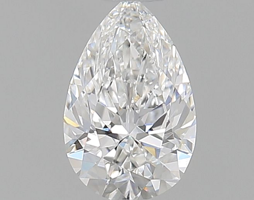 0.33 carat E-VS2 Natūralus Pear Deimantas (1)