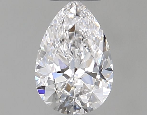 0.33 carat E-VVS1 Natūralus Pear Deimantas (1)