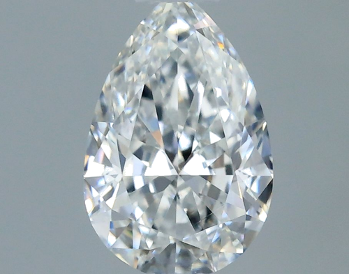 0.3 carat E-VS1 Natūralus Pear Deimantas (1)