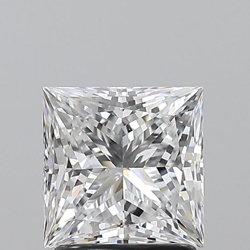 1.7 carat D-SI1 Natūralus Princess Deimantas (1)
