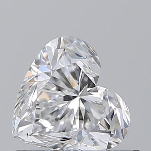 0.7 carat D-VS2 Natūralus Heart Deimantas (1)
