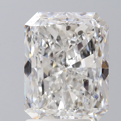 3.01 carat F-SI2 Natūralus Radiant Deimantas (1)