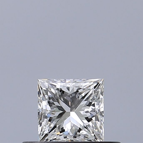 0.33 carat F-VVS1 Natūralus Princess Deimantas (1)