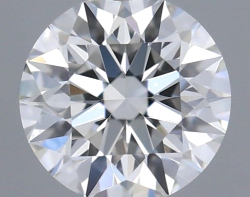 0.32 carat F-VVS1 Excellent cut Natūralus Round Deimantas (1)