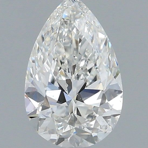 0.51 carat G-SI1 Natūralus Pear Deimantas (1)