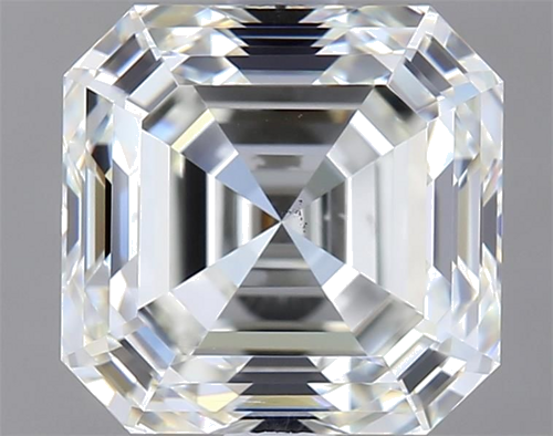 3.02 carat J-VS2 Natūralus Asscher Deimantas (1)