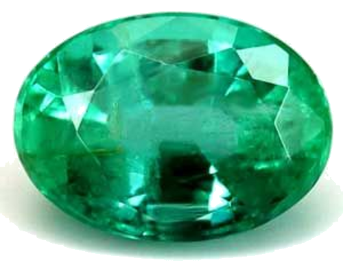 0.69 carat GREEN Oval Smaragdas (1)