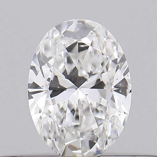 0.21 carat F-SI1 Natūralus Oval Deimantas (1)