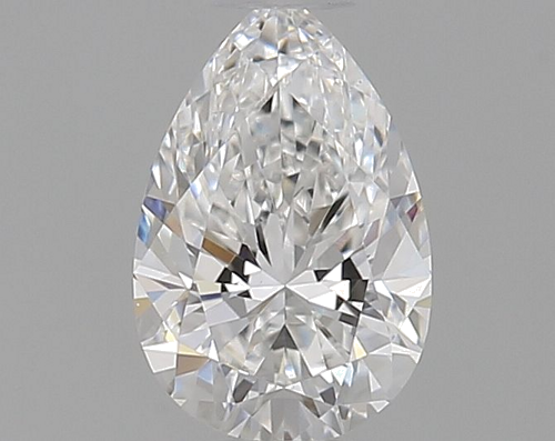 0.3 carat E-VS1 Natūralus Pear Deimantas (1)