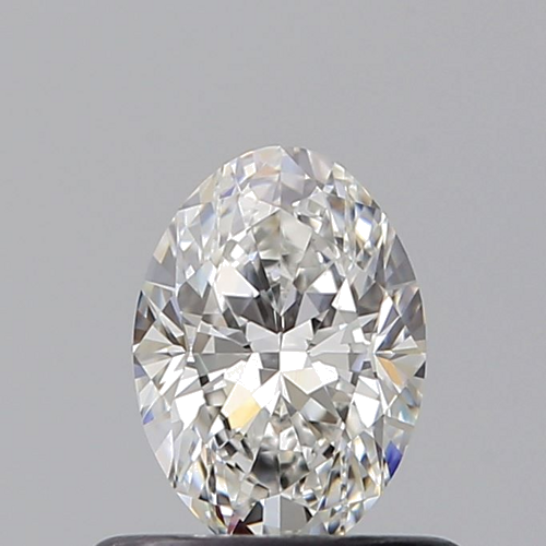 0.5 carat G-VVS2 Natūralus Oval Deimantas (1)