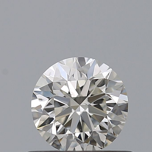 0.5 carat J-SI1 Very Good cut Natūralus Round Deimantas (1)