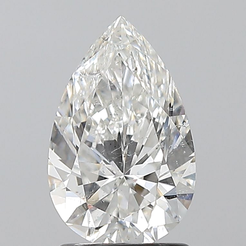 1.51 carat G-SI2 Natūralus Pear Deimantas (1)