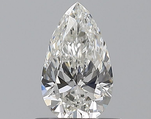 0.59 carat G-SI1 Natūralus Pear Deimantas (1)