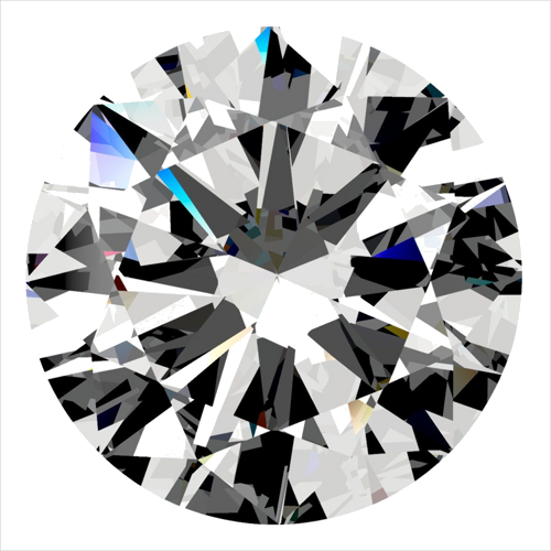 0.3 carat G-VS1 Very Good cut Natūralus Round Deimantas (1)