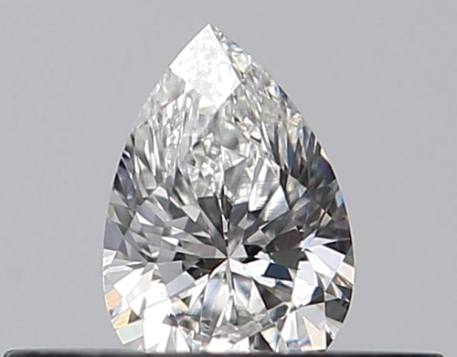 0.23 carat F-VS1 Natūralus Pear Deimantas (1)