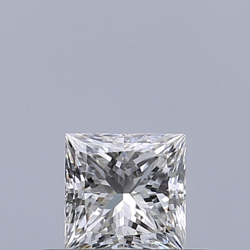 0.38 carat F-VVS2 Natūralus Princess Deimantas (1)