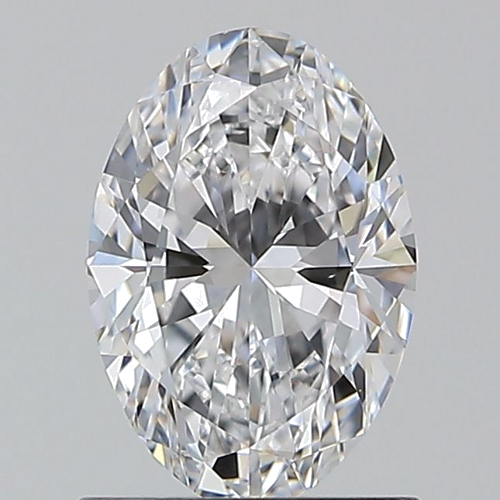 1.0 carat D-VS1 Natūralus Oval Deimantas (1)