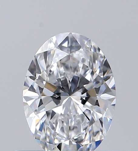 0.51 carat D-VVS1 Natūralus Oval Deimantas (1)