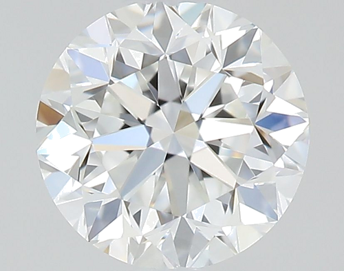 0.5 carat F-VVS1 GD cut Natūralus Round Deimantas (1)