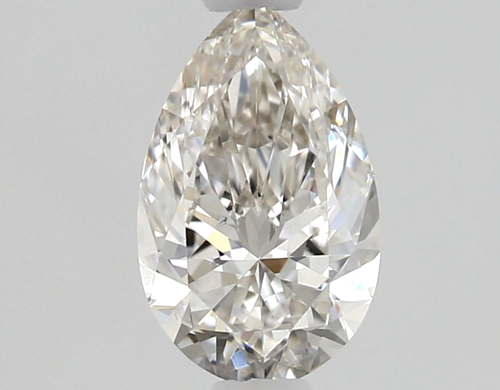 0.5 carat H-VS2 Natūralus Pear Deimantas (1)
