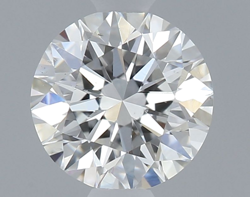 0.5 carat F-SI1 Excellent cut Natūralus Round Deimantas (1)