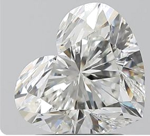 2.01 carat G-SI1 Natūralus Heart Deimantas (1)