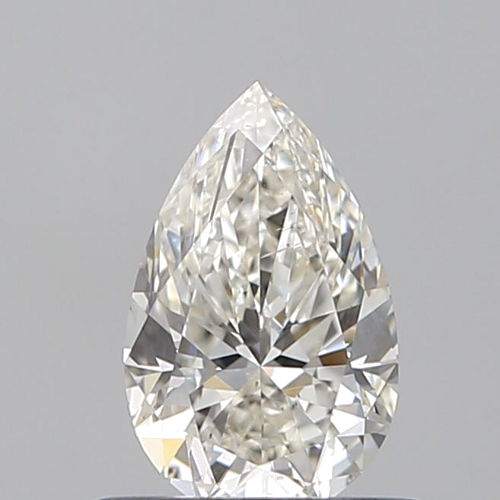 0.52 carat I-SI1 Natūralus Pear Deimantas (1)