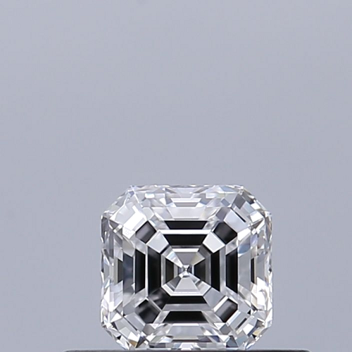 0.33 carat D-VVS1 Natūralus Asscher Deimantas (1)