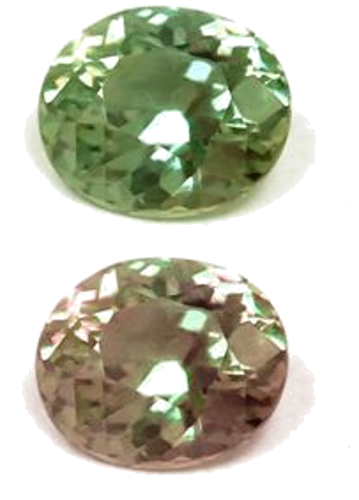 0.38 carat GREEN Oval Alexandrite (1)