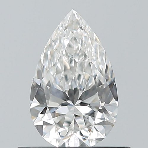 0.53 carat E-SI1 Natūralus Pear Deimantas (1)