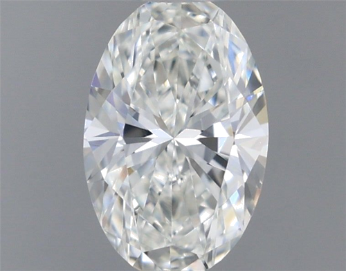 0.42 carat H-VS2 Natūralus Oval Deimantas (1)