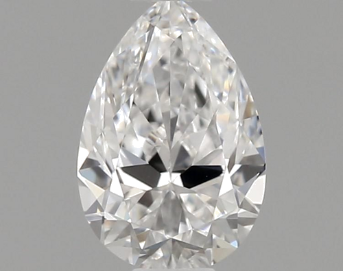 0.51 carat D-VVS2 Natūralus Pear Deimantas (1)