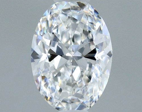0.4 carat D-VVS2 Natūralus Oval Deimantas (1)