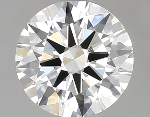 0.53 carat K-IF Excellent cut Natūralus Round Deimantas (1)