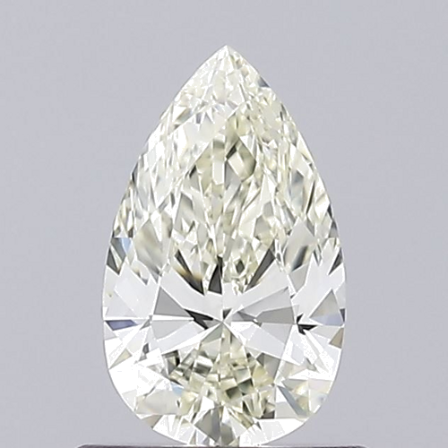 0.64 carat K-VVS1 Natūralus Pear Deimantas (1)