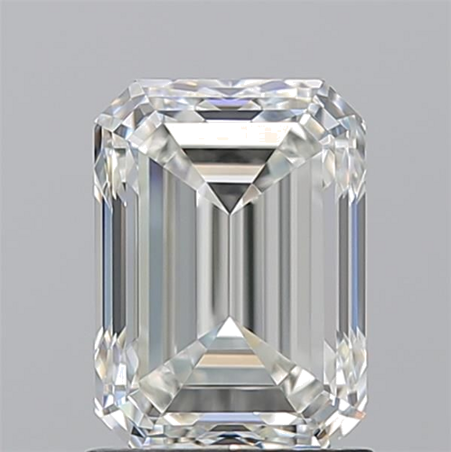 1.7 carat I-VVS2 Natūralus Emerald Deimantas (1)
