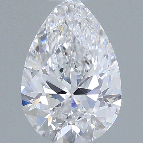 0.37 carat D-VS2 Natūralus Pear Deimantas (1)
