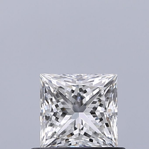 0.57 carat G-VVS2 Natūralus Princess Deimantas (1)