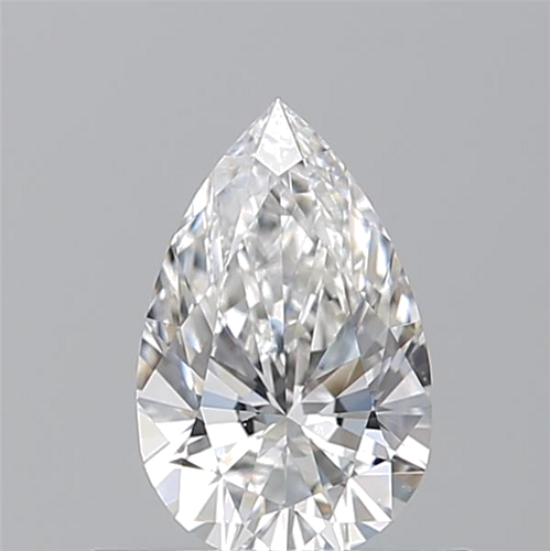 0.53 carat G-VS2 Natūralus Pear Deimantas (1)
