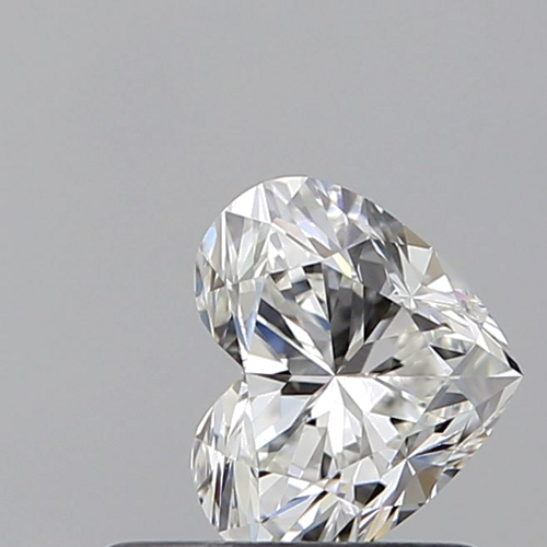 0.54 carat G-VS1 Natūralus Heart Deimantas (1)