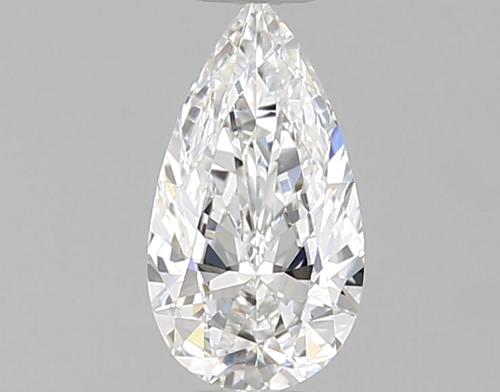 0.4 carat E-VVS2 Natūralus Pear Deimantas (1)