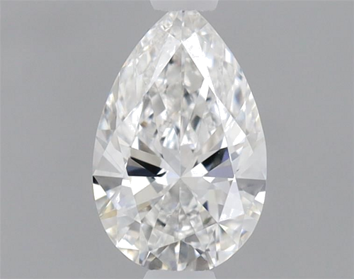 0.44 carat F-VS1 Natūralus Pear Deimantas (1)