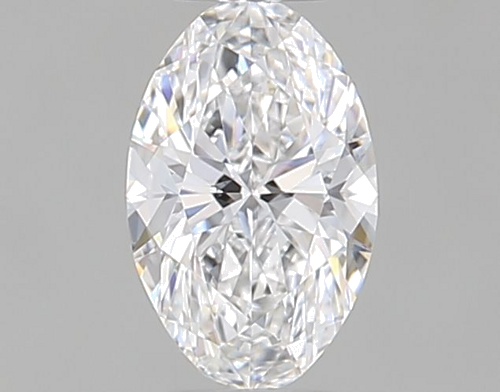 0.3 carat D-VVS2 Natūralus Oval Deimantas (1)
