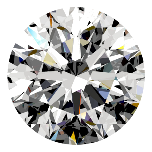 0.3 carat E-VVS1 Excellent cut Natūralus Round Deimantas (1)