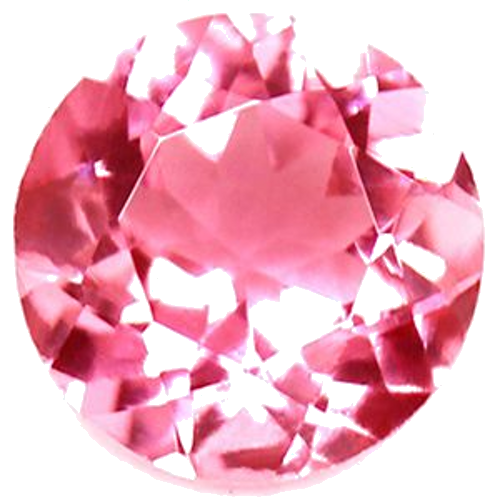 0.52 carat PINK Round Tourmaline (1)