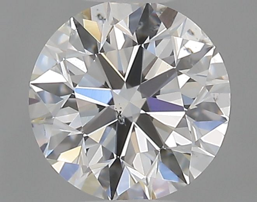 0.5 carat E-SI1 Excellent cut Natūralus Round Deimantas (1)
